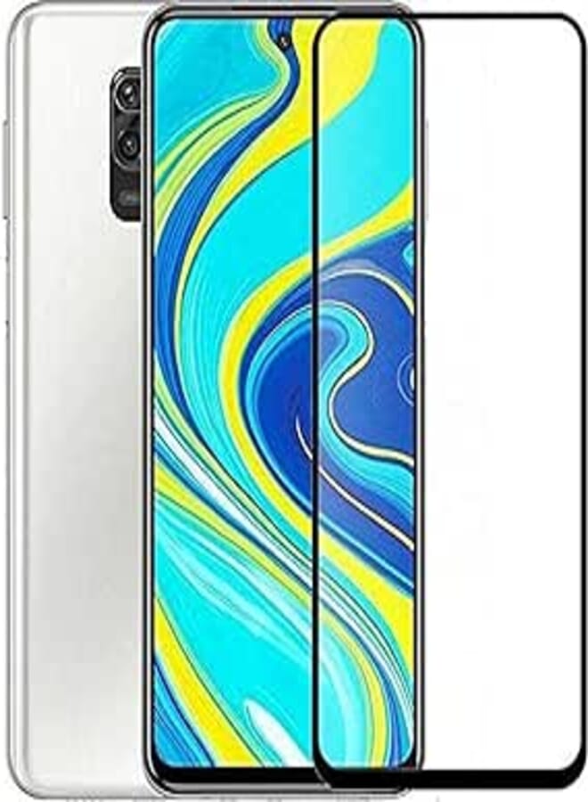 For Xiaomi Redmi note 9s 5D Full Glass Screen Protector - Black