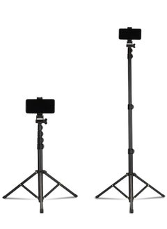 Jmary Jmary MT39 61inch Aluminum Extendable Cell Phone Tripod Stand with Selfie Stick Tripod and Phone Clip  - Image 3