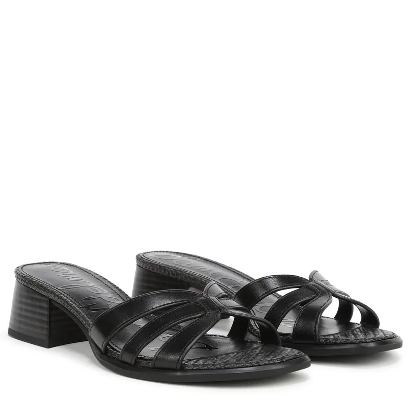 سام إيدلمان Farrin Block Heel Slide Sandal