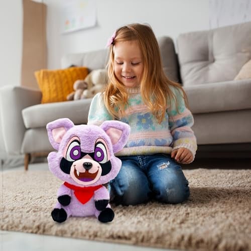 Adenzai Indigo Park Plush Toys Rumbley The Raccoon Rambly The Raccoon Plush Rambly Plush Indigo Park Stuffed Raccoon Raccoon Pillow Rocket Raccoon Plush - Image 5