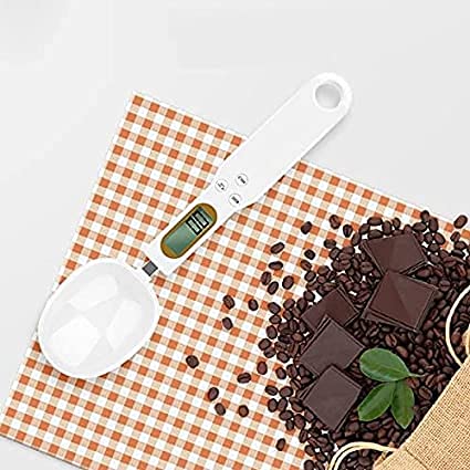 Portible Digital Kitchen Spoon Electronic Food Weighing Scale 500g01g with LCD Display Detachable Scoop and Tare Function for Measuring Cooking Ingredients Coffee Flour Spices Medicinepack of 1 - Image 3