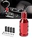 SUJADE YAKEFLY Universal Gear Shift Knob AdapterAluminum Alloy Automatic Shifter Adapter Car AdapterShifter Boot Retainer Stick Connector for NonThreaded Manual M12x125 Red 299PDTPJ001 - Image 2
