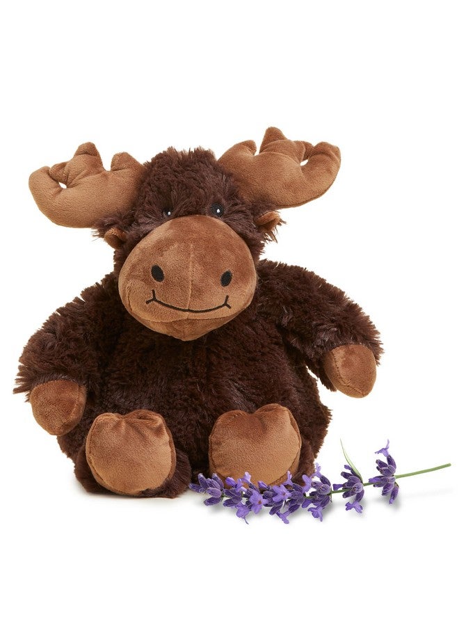 warmies Microwavable & Weighted Stuffed Animals, Moose - Heated Stuffed Animal Plushie for Warmth & Comfort - Cute Soft Plush Toys for Adults & Children (Boys, Girls, Babies & Toddlers) - Image 1