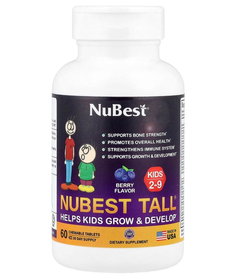 Tall® Kids Ages 2-9 Berry 60 Chewable Tablets