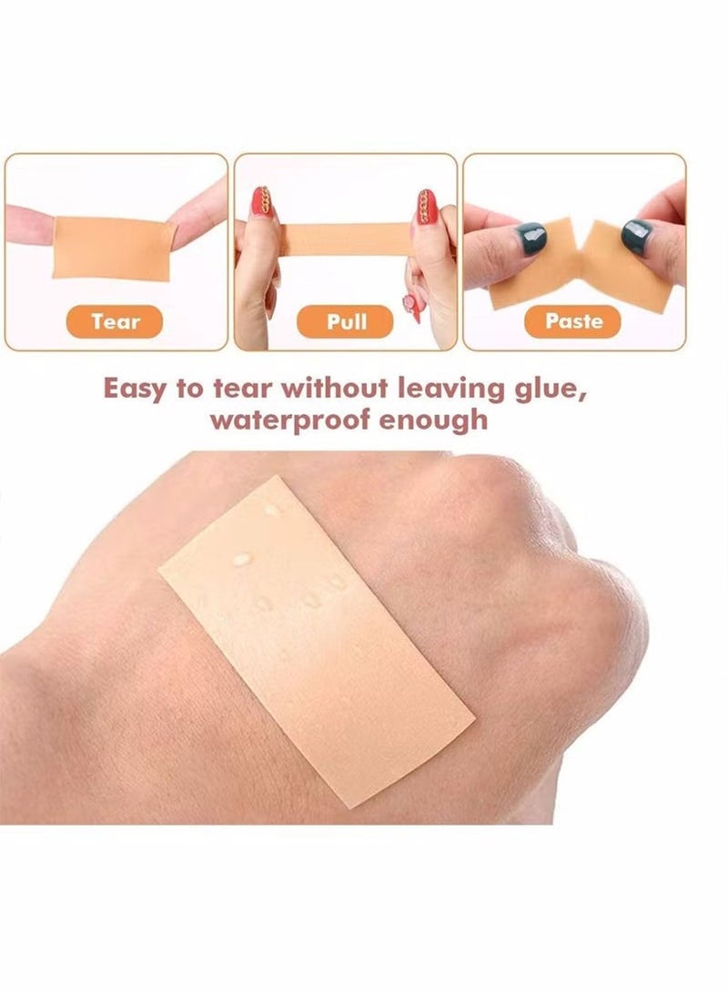 4 Rolls Foot Care Sticker Adhesive Protector Pads, Heel Grip Tape, Heel Protector Sticker Tape, Prevention Blister and Chafing Cushion Heel Sticker Tape for Men and Women - Image 4