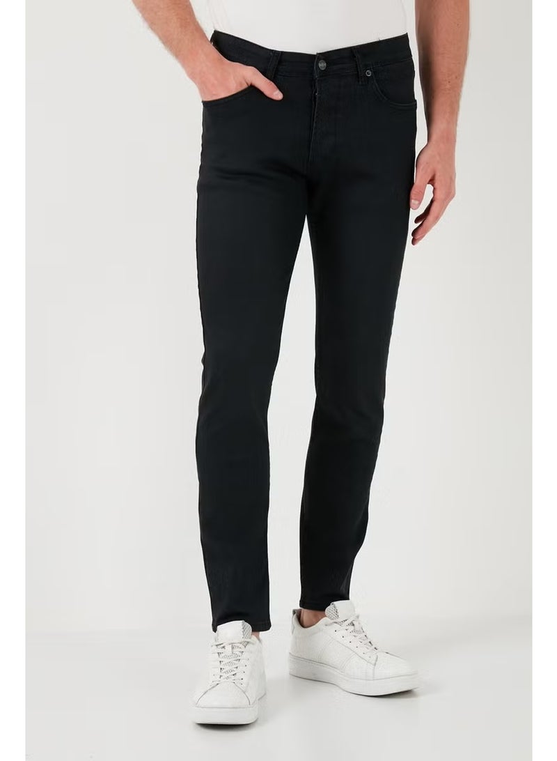 Buratti High Waist Slim Fit Jeans Men's Denim Trousers 6440305 - Image 1