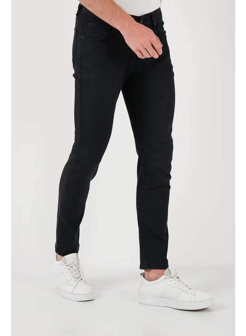 Buratti High Waist Slim Fit Jeans Men's Denim Trousers 6440305 - Image 4