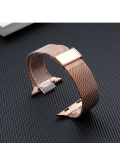 Stainless Steel Magnetic Clasp Bracelet for iWatch Milanese Band Rose Gold