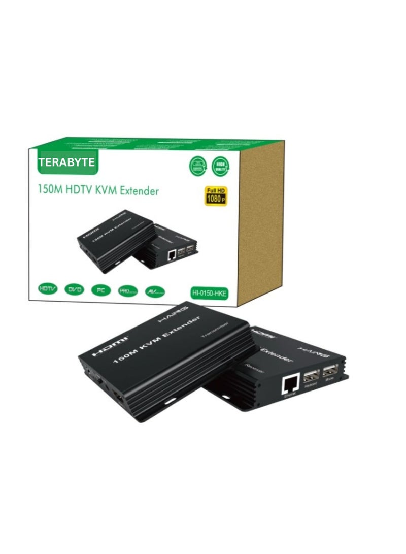 Terabyte موسع HDMI مع USB KVM دعم 150 متر 1080P - Image 1