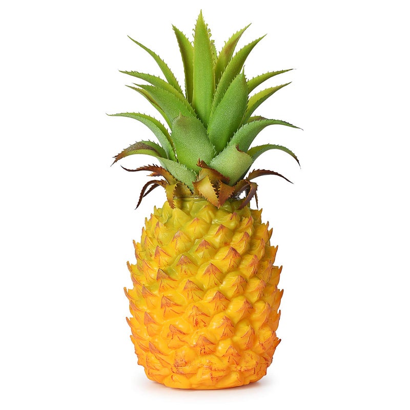 Lvydec Artificial Pineapple Realistic Artificial Fruit Fake Pineapple for Home Cabinet Table Party Decoration 82