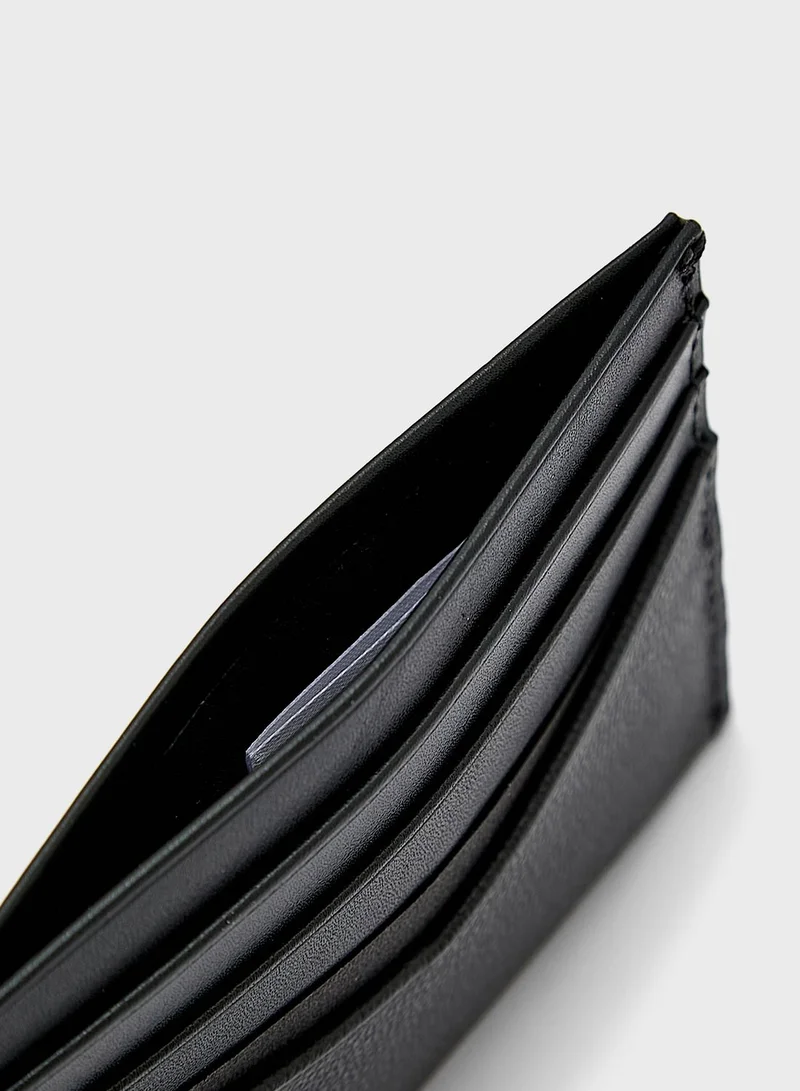 CALVIN KLEIN Mono Silver Card Holder