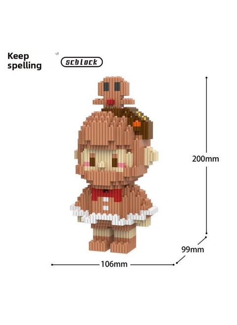 [8819 Series] Has Been Spelled Scblock Micro Building Blocks For The Elderly BOBO Toys Outlets-Color:SCL8819_07