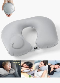 Grey Neck Pillow