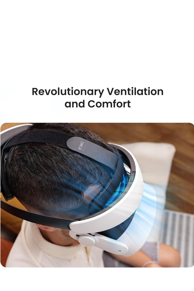 KIWI design H4 Boost Comfort Battery Head Strap Accessories for Meta/Oculus Quest 3/Quest 3s - Image 5