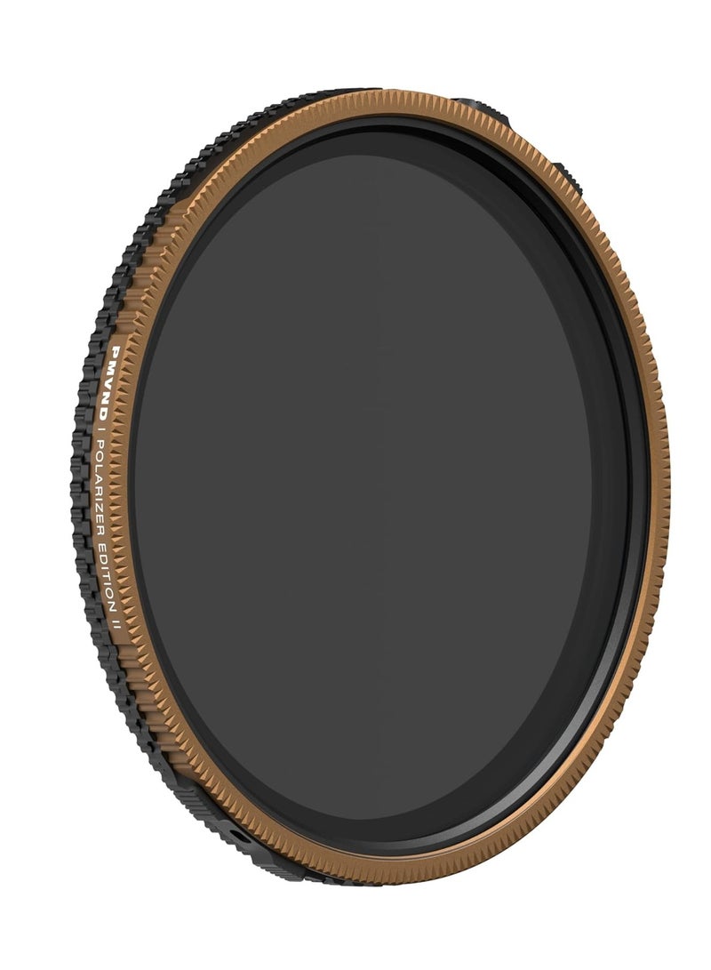 PolarPro Peter McKinnon Chroma VND/PL Gold Mist Filter (82mm, 2 to 5-Stop, Grade 1/8) - Image 2