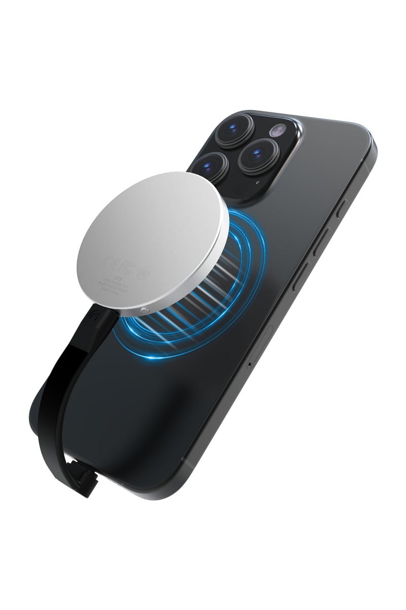 Aiffro P10 Magnetic Portable Solid State Drive, MagSafe Compatible, Type-C, Up To 2000MB/S (Silver, 1TB) - Image 1