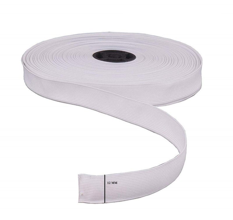AANIJ® Elastic 12 mm Long Lasting for Tailoring/Sewing, Fashion Designing, Boutique, Stitching 5 Meter - Image 4