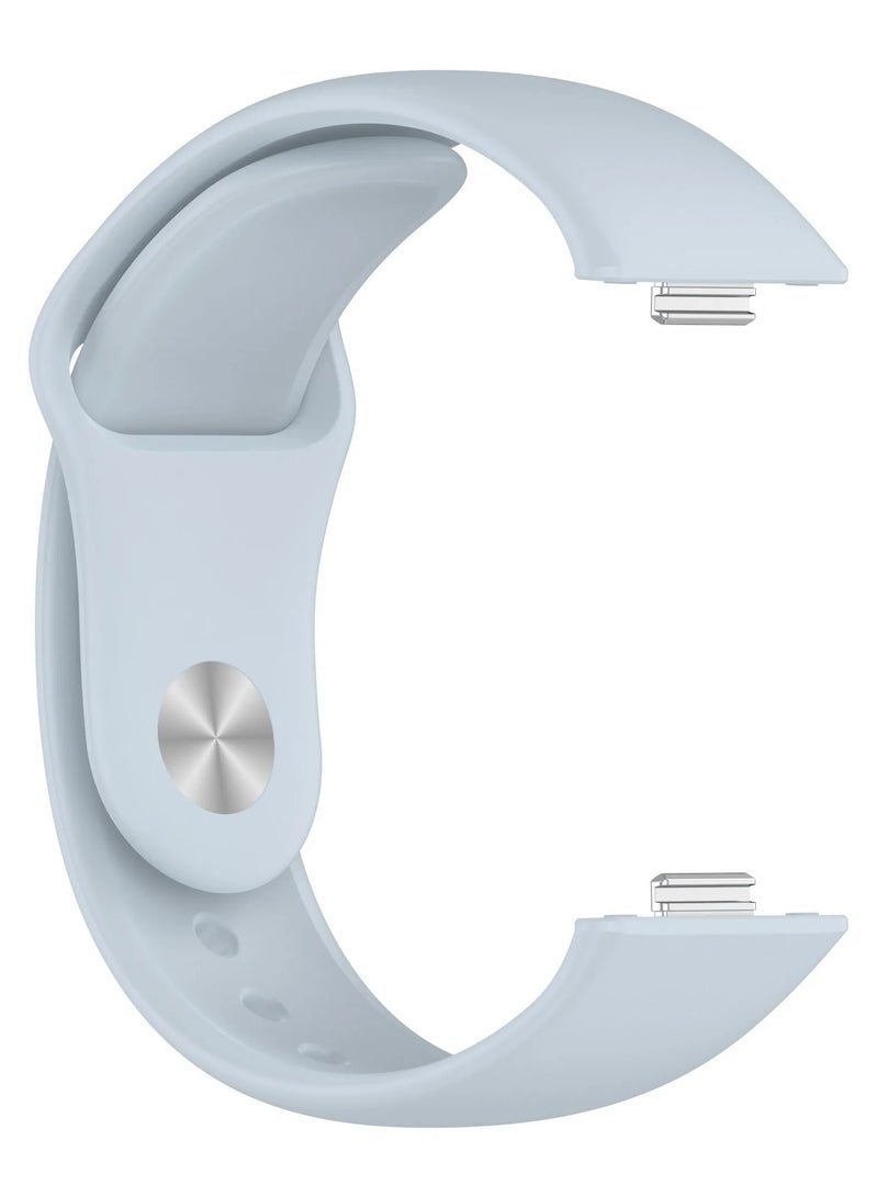 Silicone Strap For Huawei Watch Fit 3 /Fit 4 / Fit 4 Pro Sport band Smartwatch Accessories Replacement Correa Bracelet (Light Blue) - Image 2