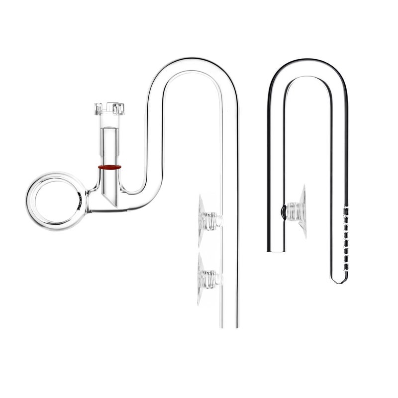 JARDLI Mini Lily Pipe Set Spin Outflow with Surface Skimmer and Inflow for Nano Long Shallow Tanks 13mm for 12 id 1216mm tubing - Image 2