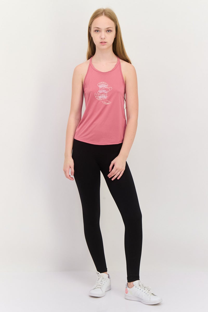 Adidas Women Sportswear Fit Training Tank Top, Tulip Combo - Image 3