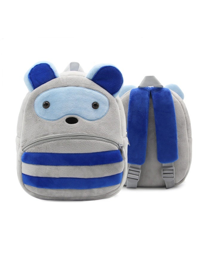 آنا حقيبة ظهر للأطفال على شكل حيوانات كرتونية من الفرو