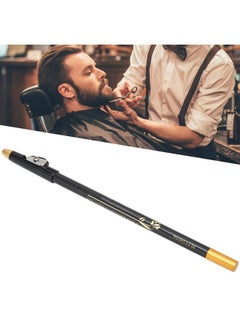 YOSOO Barber Pencil Professional Beard Pencil Filler For Men Hairdressing Pen Hairline Pencil Beard Shaping Tool (Black)  - Image 2