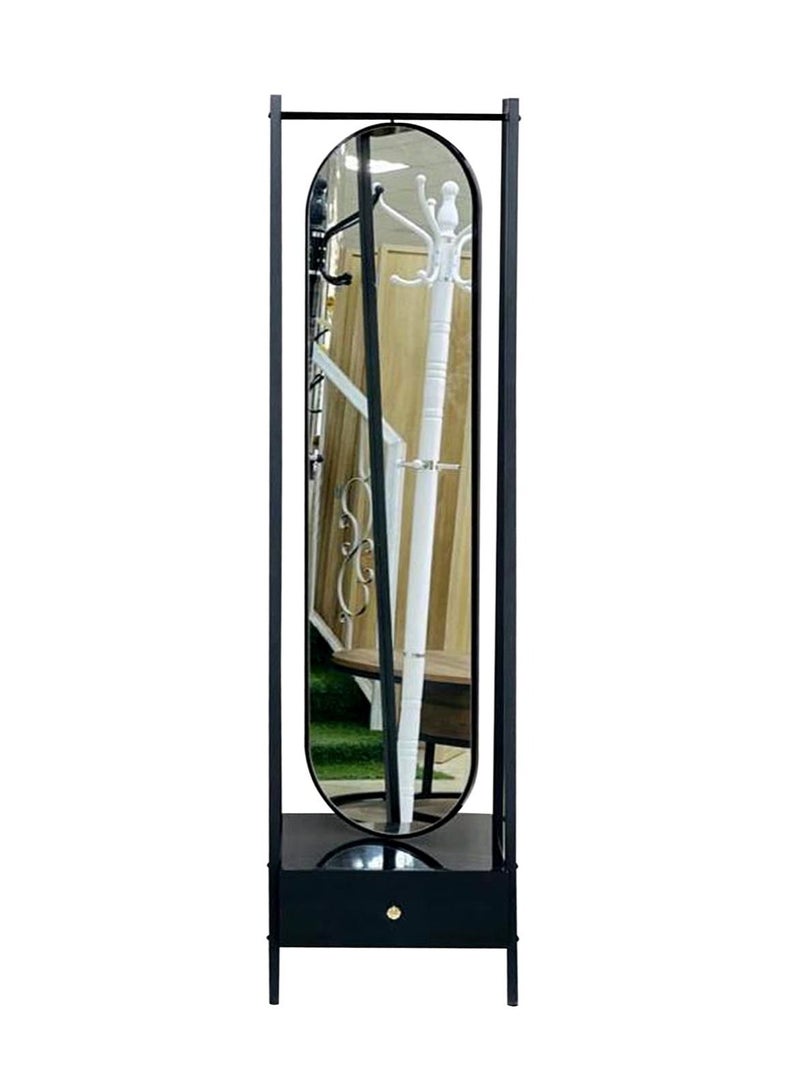 Living Floor Full Length Mirror with Holder 175*40*45cm - Image 1