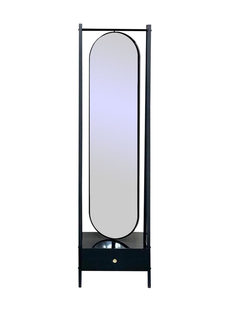 Living Floor Full Length Mirror with Holder 175*40*45cm - Image 5