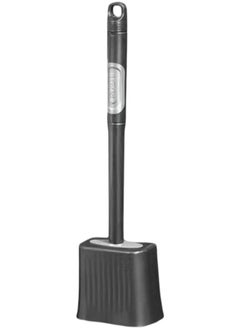 Generic Silicone Toilet Brush, Deep Cleaning Bathroom Brush with Long Non-Slip Handle and Flexible Bristles Wall-Mounted Anti-Drip Quick Dry Toilet Brush for Bathroom Toilet  - Image 1