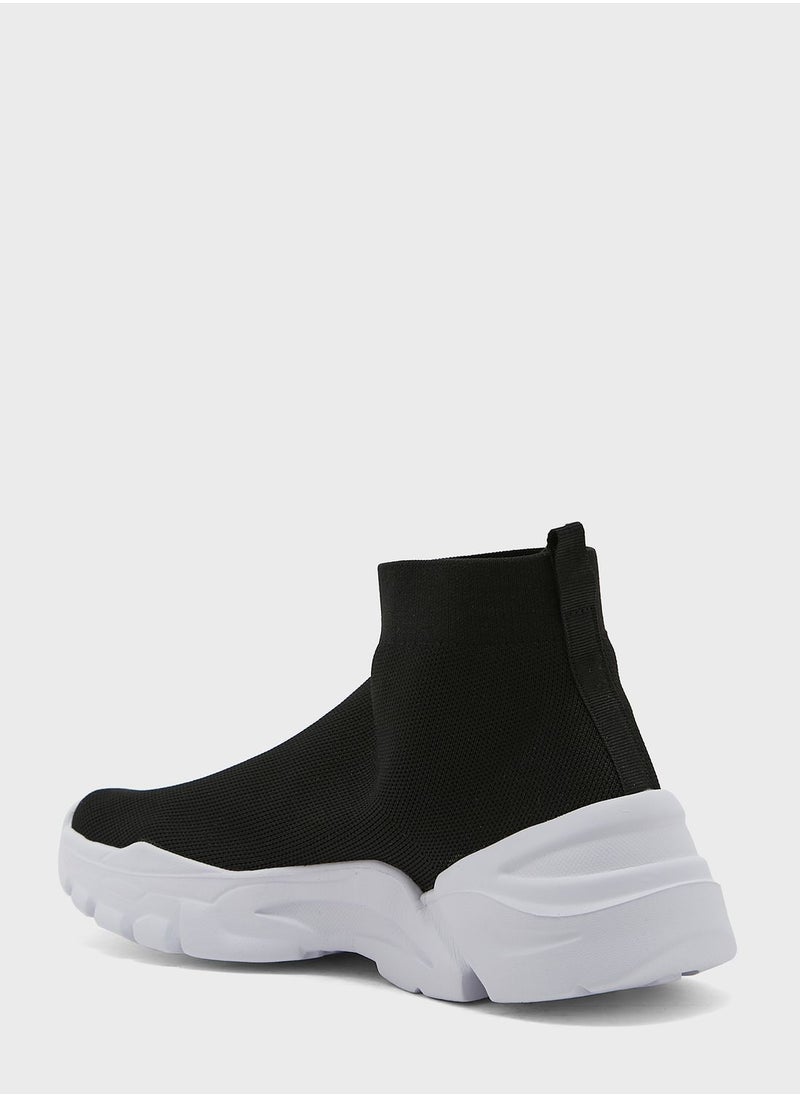 BRAVE SOUL - Brave Soul For Seventy Five Knitted Pull On Sneakers - Image 1