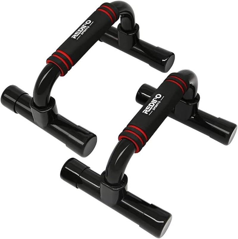 Redipo Push Up Bars Strength Training - Workout Stands With Ergonomic Push-up Bracket Board with Anti-Slip Sturdy Structure Portable for Home Fitness Training, Push Up Stands Handle for Floor Workouts - Image 1
