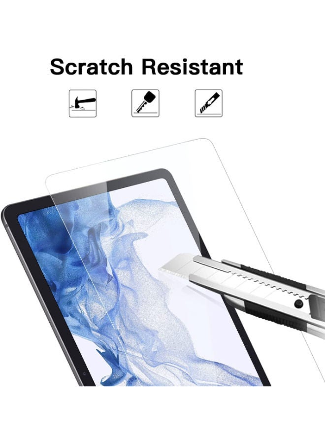 SHOPI Tempered Glass Screen Protector Compatible for Samsung Galaxy Tab S8 Plus/Tab S7 Plus/Tab S7 FE (SM-X800 /SM-X806 /SM-T970 /SM-T975 /SM-T976 /SM-T730 / SM-T736B) (12.4" inch) - Image 2