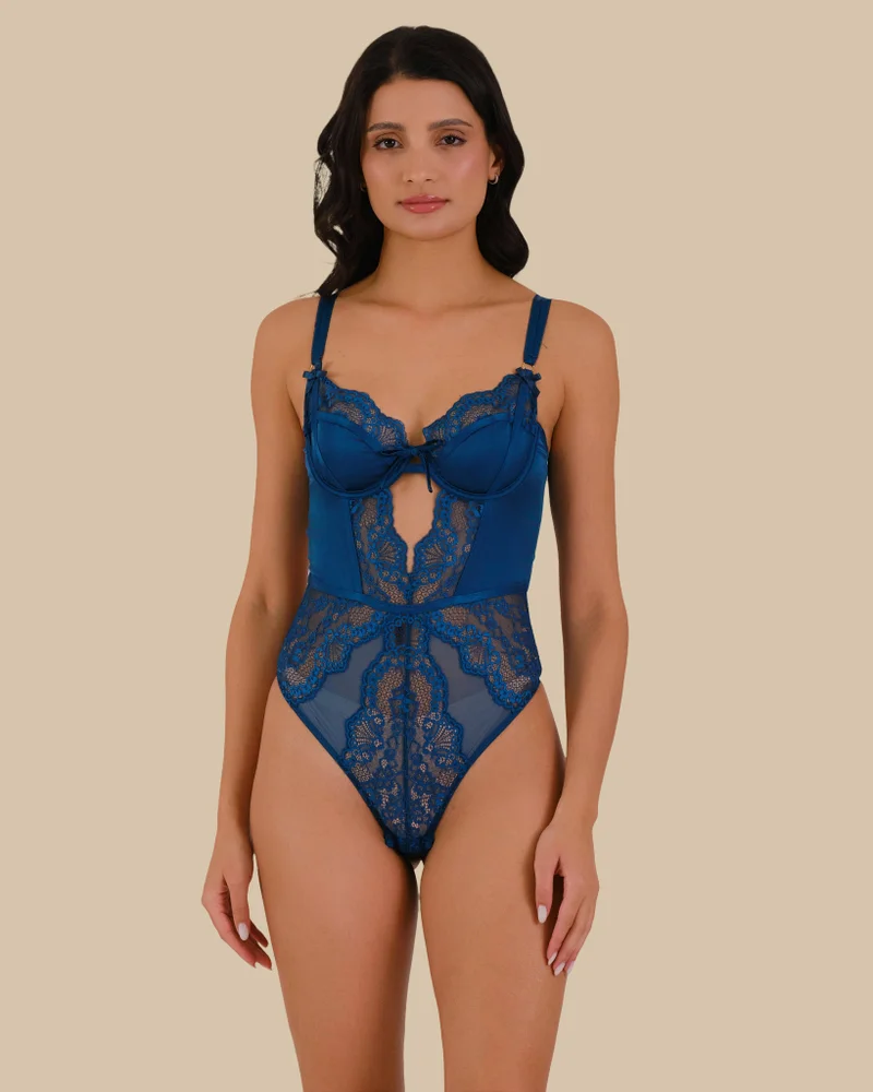 ايسلا اند ايفي Isla & Evie Blue Bella Bodysuit