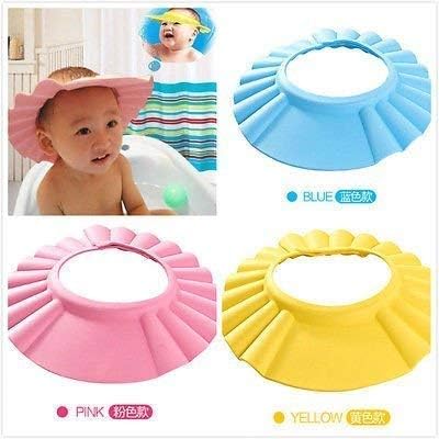PAVITYAKSH Baby Shower Adjustable Safe Soft Bathing Cap (Multicolor) - Image 4