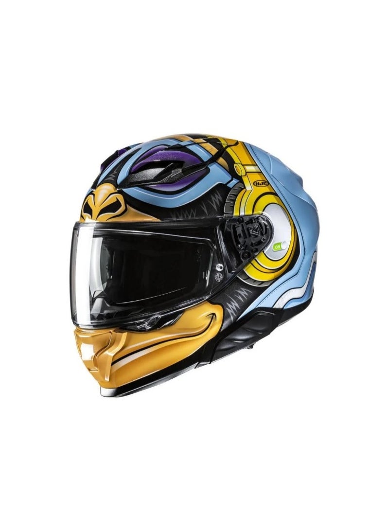 HJC F71 Monkey DJ Full Face Helmet - Image 1