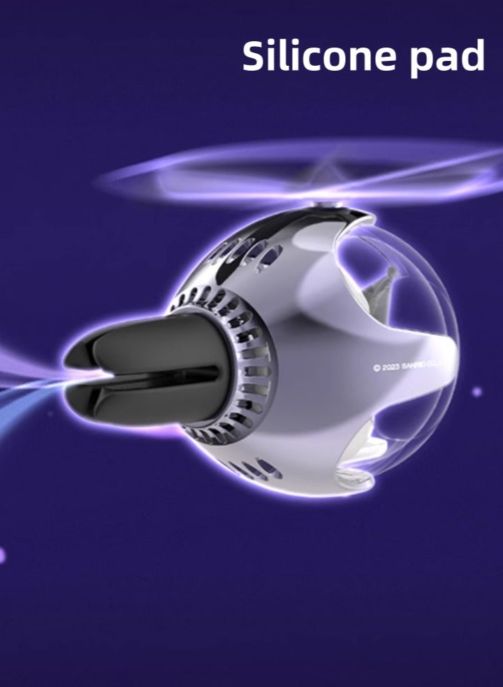 إسكدنيا الكرة الطائرة على متن الروائح منفذ الهواء التعريفي مصباح الغلاف الجوي الديكور إزالة الروائح تنبعث منها رائحة - Image 2