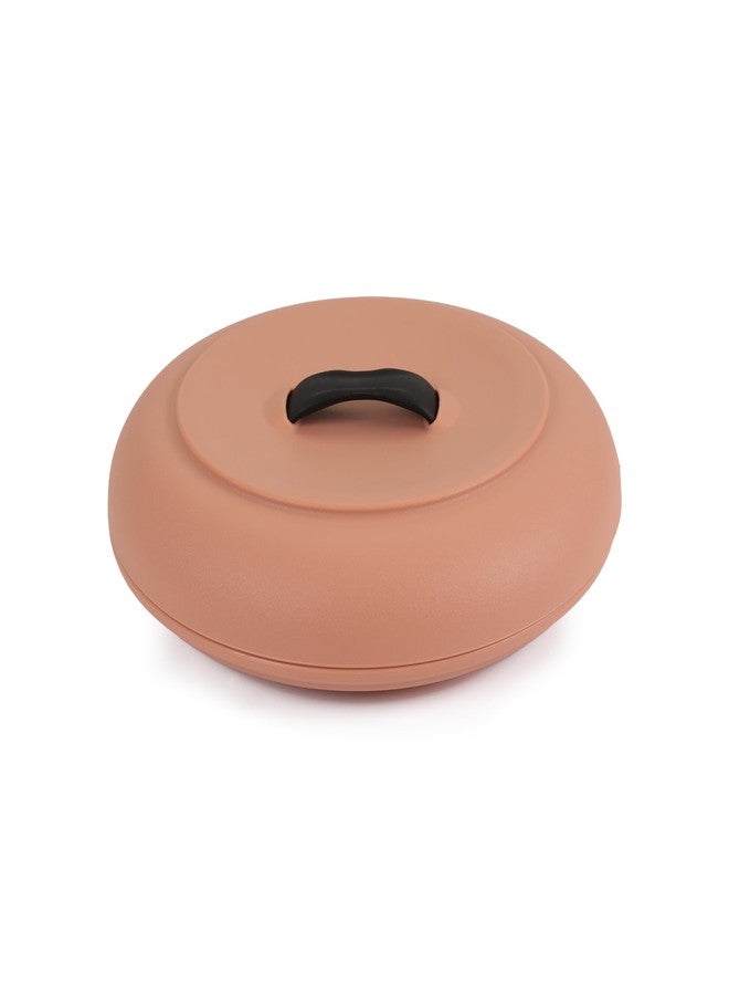 ديكساس سخان تورتيلا ديكساس، 8.75 بوصة، سخان تورتيلا قابل للاستخدام في الميكروويف، لون تيراكوتا، مثالي لتسخين التورتيلا والخبز والفطائر وخبز الذرة، سخانات طعام، سخان تورتيلا متين للميكروويف - Image 1