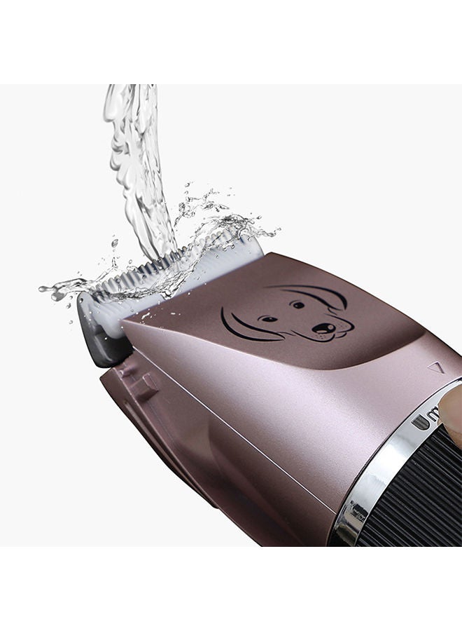 NIBEMINENT Portable Pet Grooming Hair Trimmer Gold/Black 4.5x19.5cm - Image 3