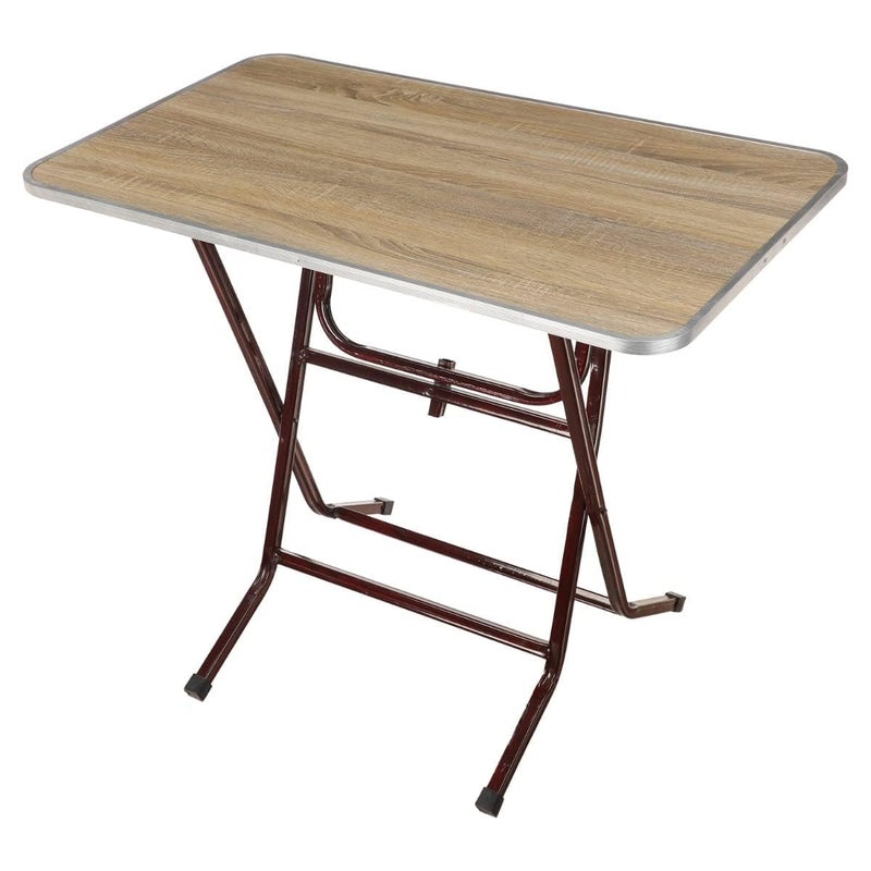 Gratsia Melamine Wood Steel & Aluminum Frame Table (assorted color) Size 50*70 - Image 3
