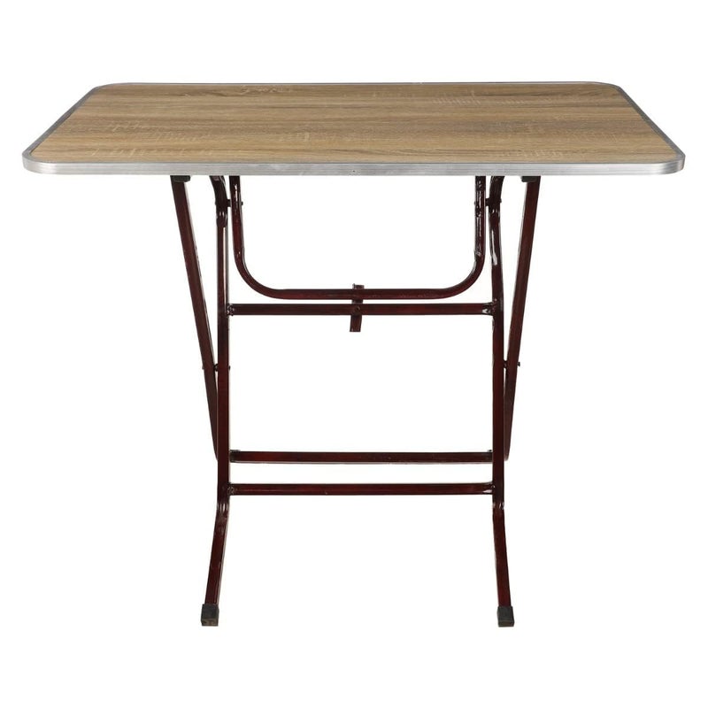 Gratsia Melamine Wood Steel & Aluminum Frame Table (assorted color) Size 50*70 - Image 4