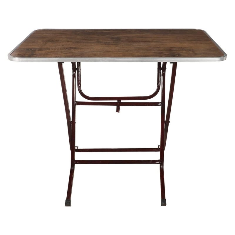Gratsia Melamine Wood Steel & Aluminum Frame Table (assorted color) Size 50*70 - Image 2