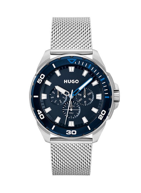 Mens Analog Round Stainless Steel Wrist Watch 1530287 - 44 mm