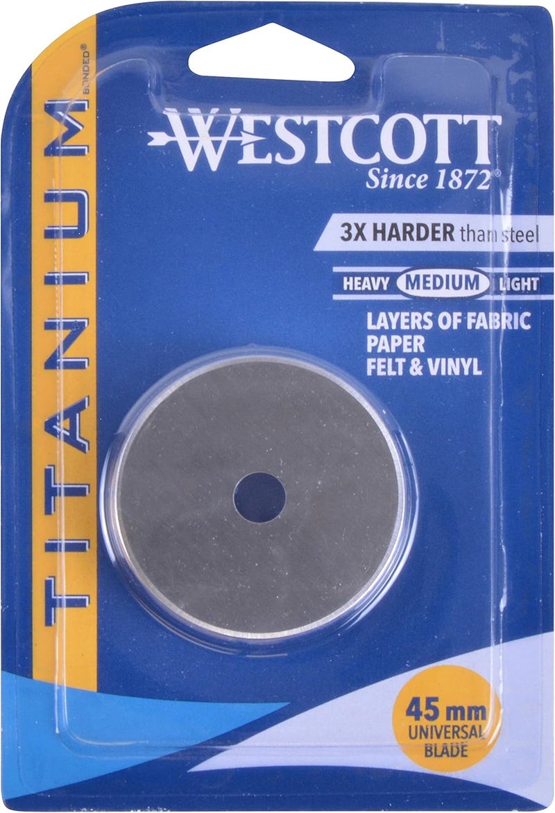 Westcott Titanium Bonded Rotary Replacement Blade, 45mm (16371) - Image 2