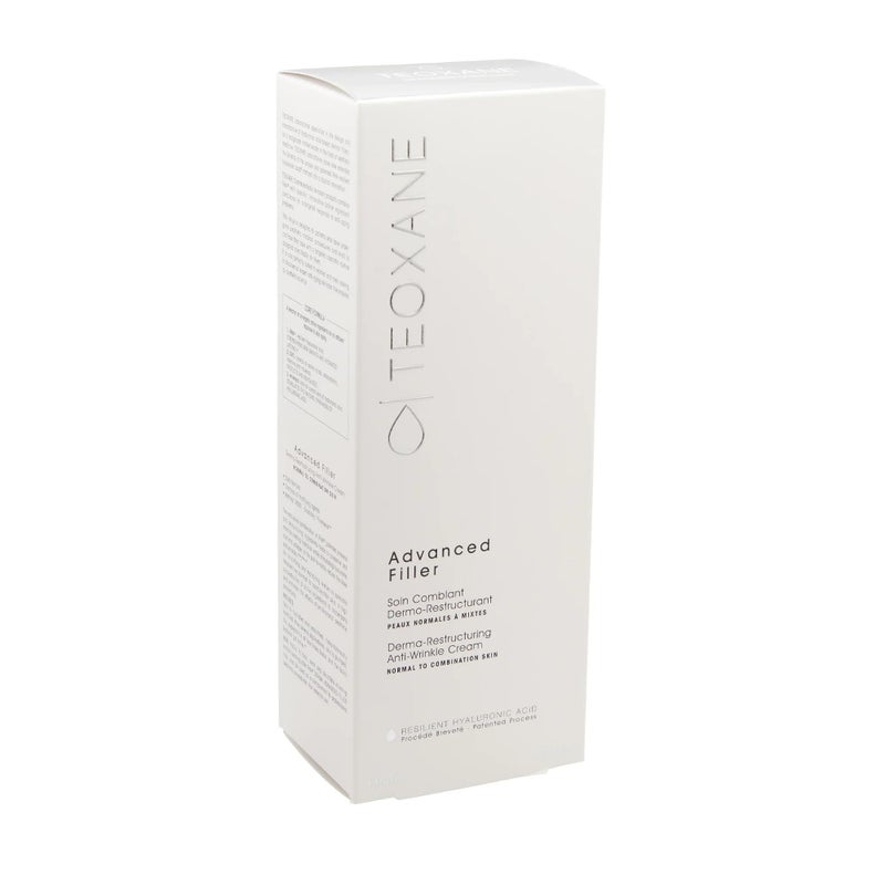 Teoxane Cosmeceuticals Advanced Filler AntiWrinkle Cream Normal to Combination Skin New Face of Teosyal Advanced Filler Normal to Combination