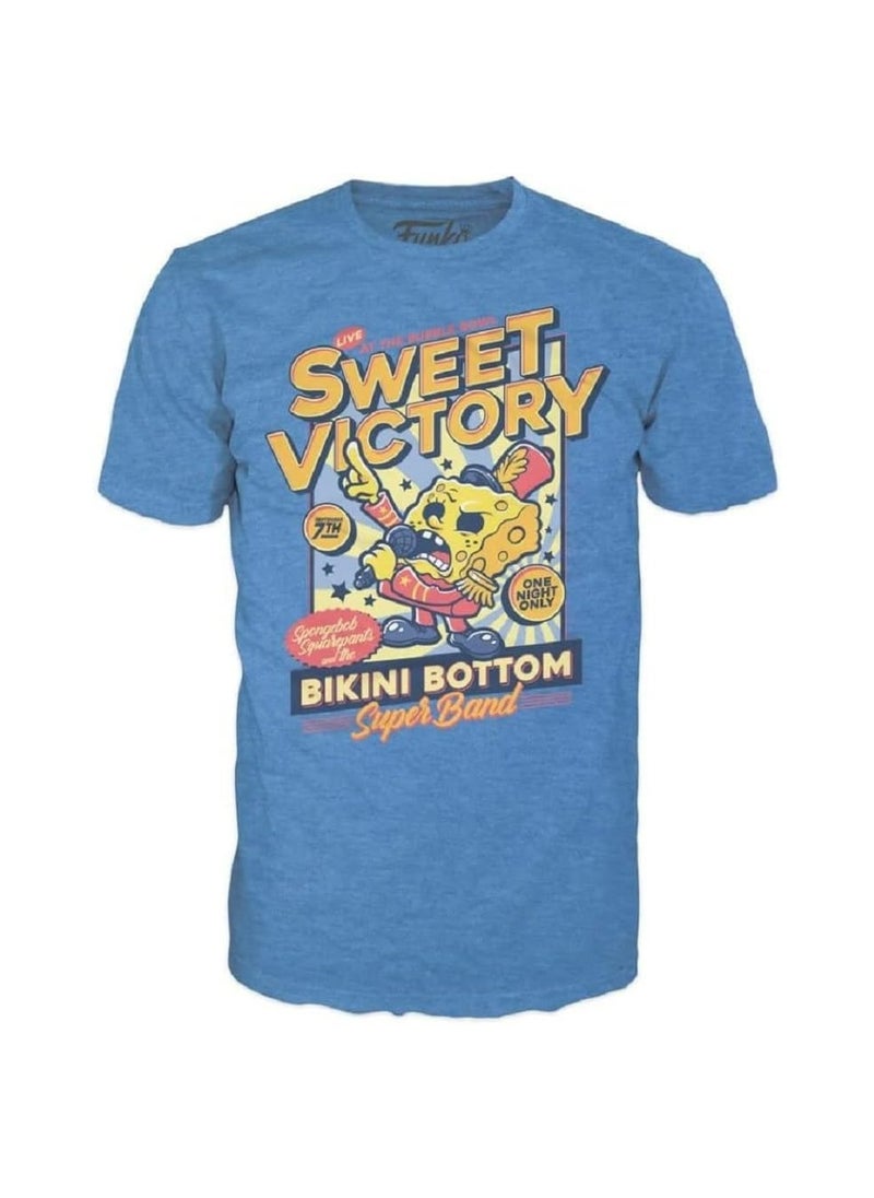 POP & TEE: Spongebob- BandLDR- Small