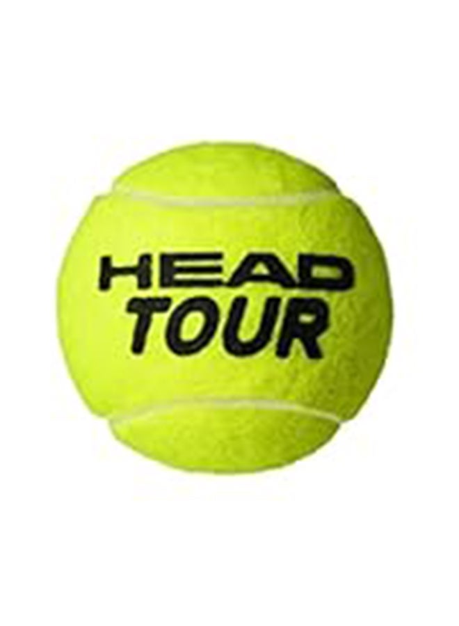 HEAD Tour Tennis Balls (Tube of 3) Green one size 1 Can - 3 BallsNone - Image 2