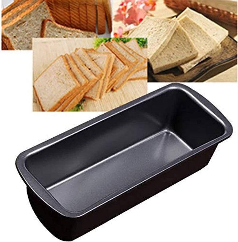 ALKAYAN Bread Baking Non Stick Baking Tray Bread Pound Cake Mould Loaf Pan Carbon Ste... - Image 1