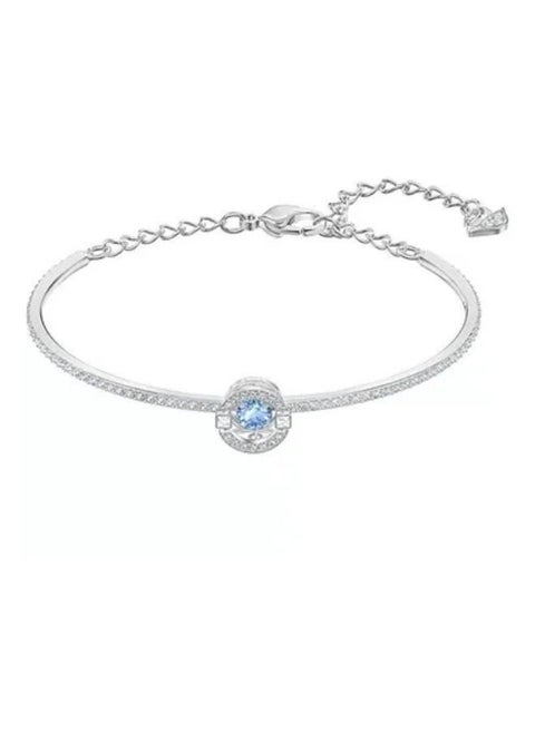Chomel Sparkling Dance Rhodium Plated Bracelet