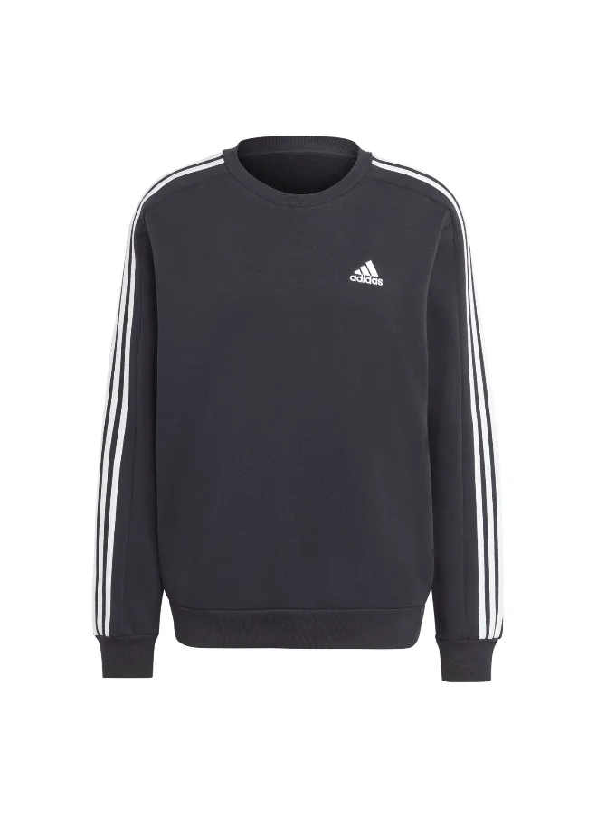 اديداس adidas M 3S Fl Swt Black Training Sweatshirts 2XS
