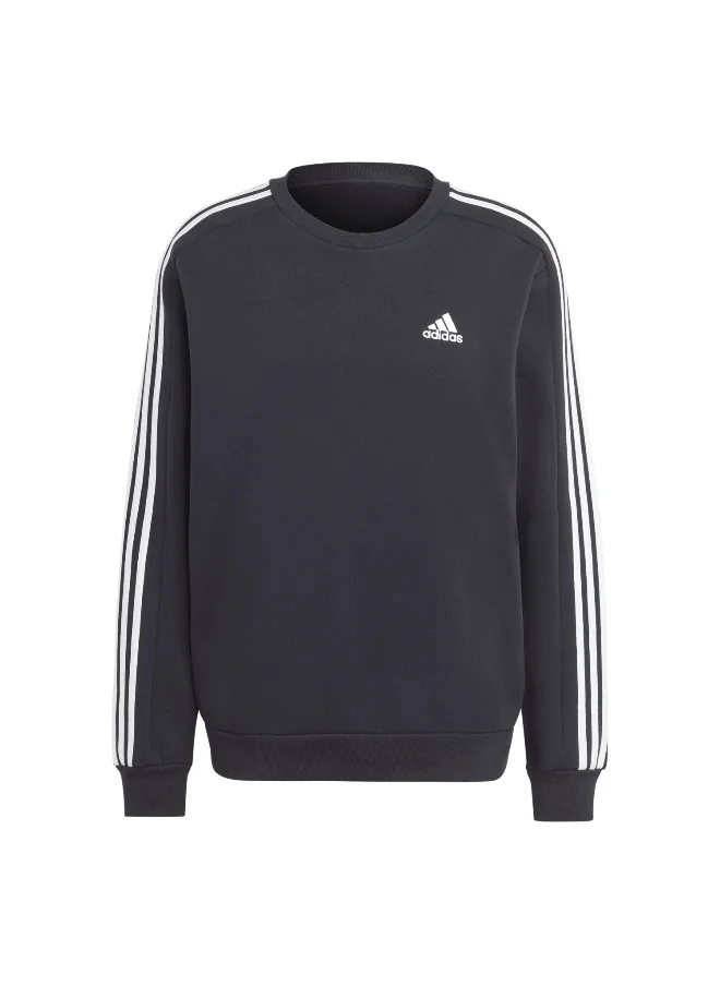 اديداس adidas M 3S Fl Swt Black Training Sweatshirts 2XS